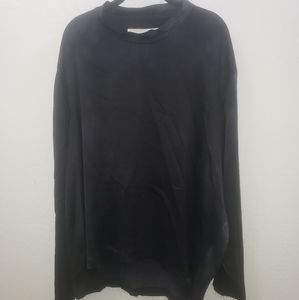 Marques Almeida long sleeve mens silk shirt